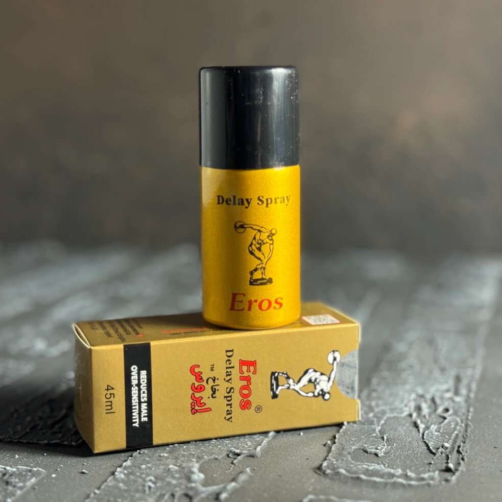 اسپری تاخیری اروس Eros | بیشترین اثرگذاری با کمترین میزان کرختی – محصول اورجینال انگلستان، تأخیر مؤثر و لذت طولانی‌تر
